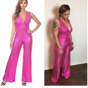 Pink jumpsuit